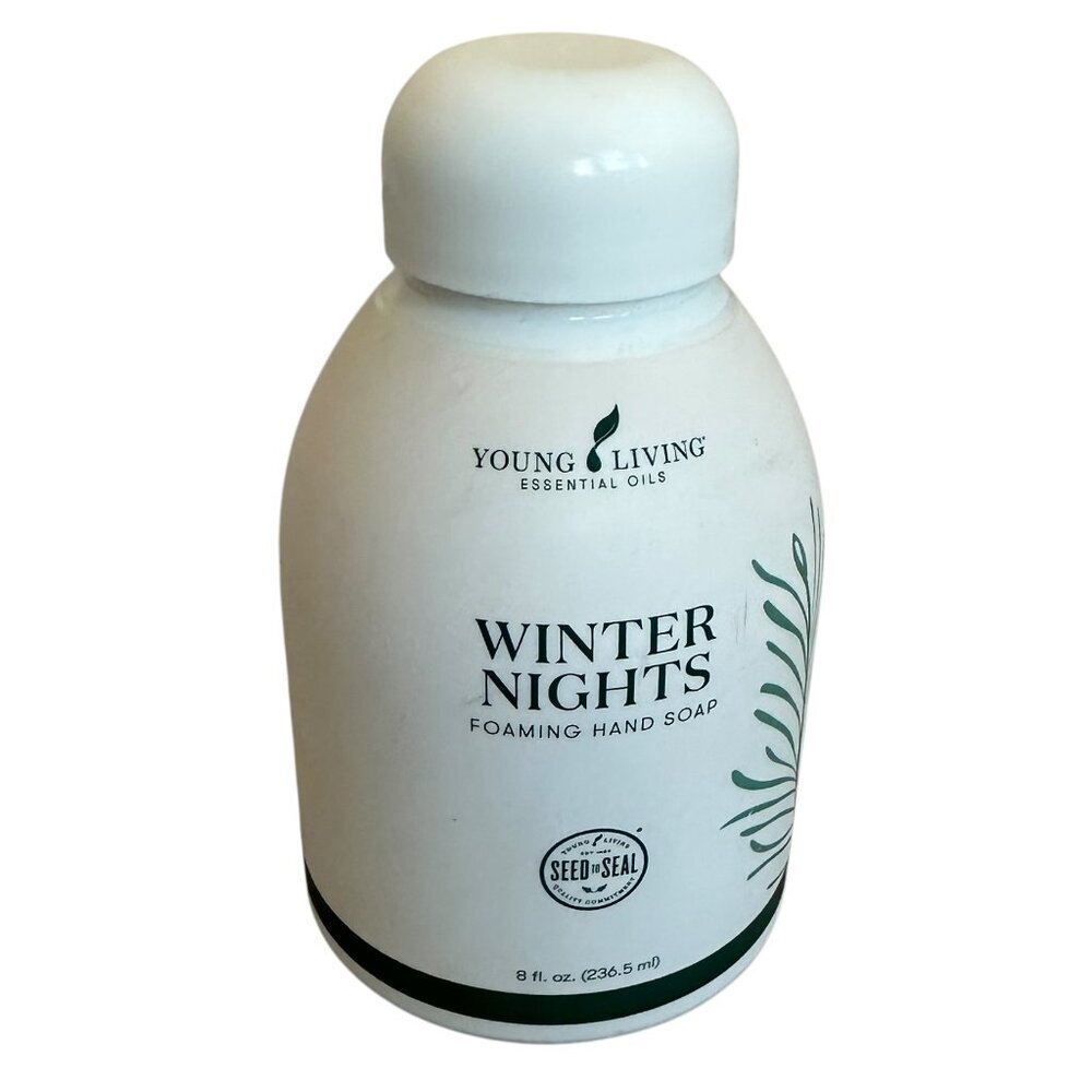 Young Living Winter Nights Foaming Hand Soap 8 Oz Bottle Rare Discontinued NEW